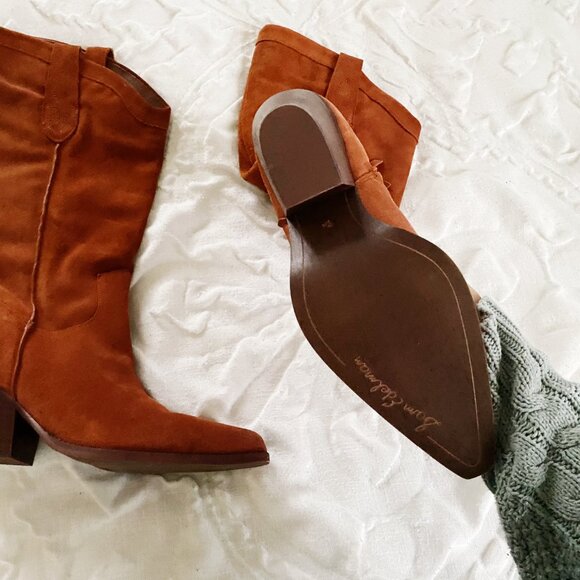 Sam Edelman Jamie Western Boot Size 8.5 New - Picture 11 of 11